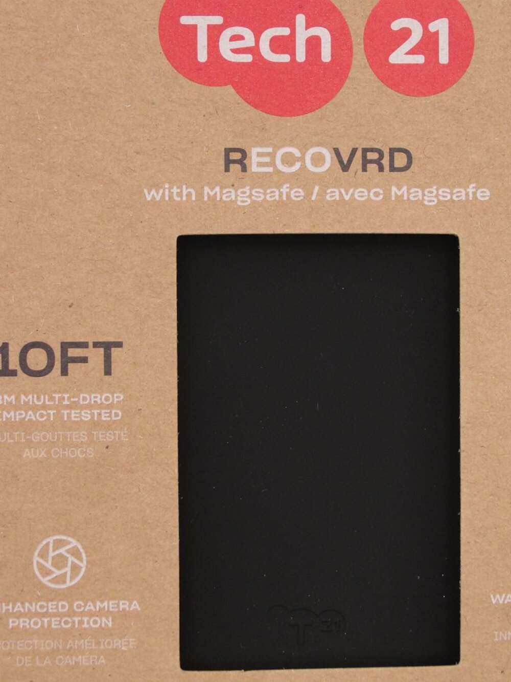 Tech21 Recovrd Case for iPhone 15 – Black, MagSafe Compatible New - Picture 8 of 8